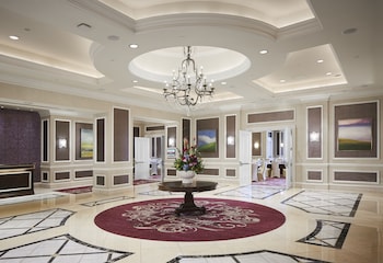 Check-in/check-out kiosk at Harrahs New Orleans - A Caesars Rewards Destination