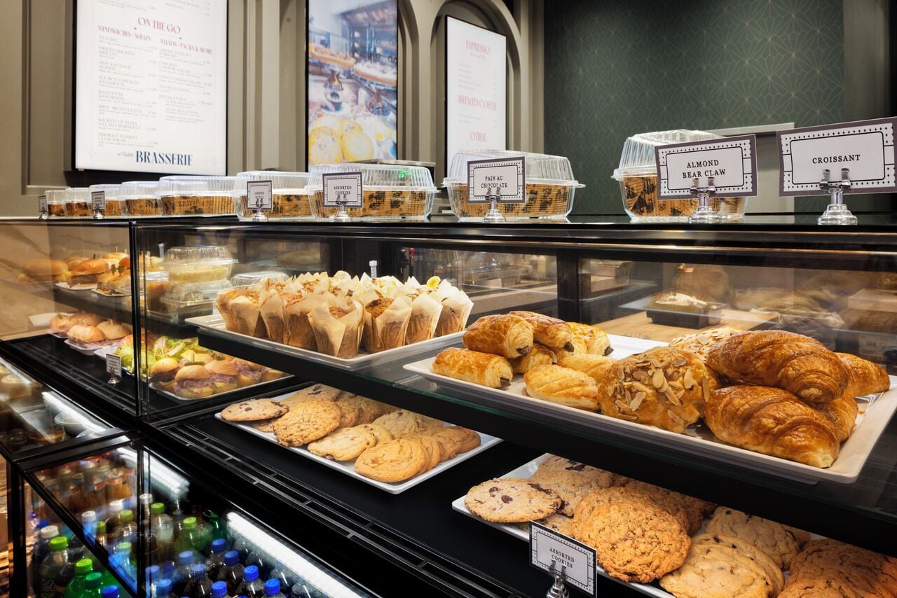 daily to-go breakfast for a fee