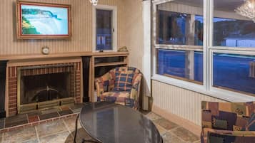37-inch LCD TV with cable channels, TV