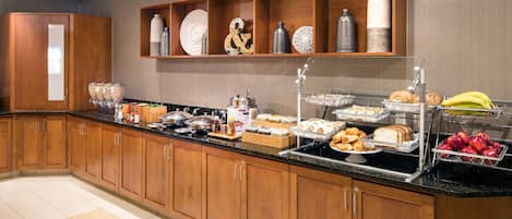 Free buffet breakfast