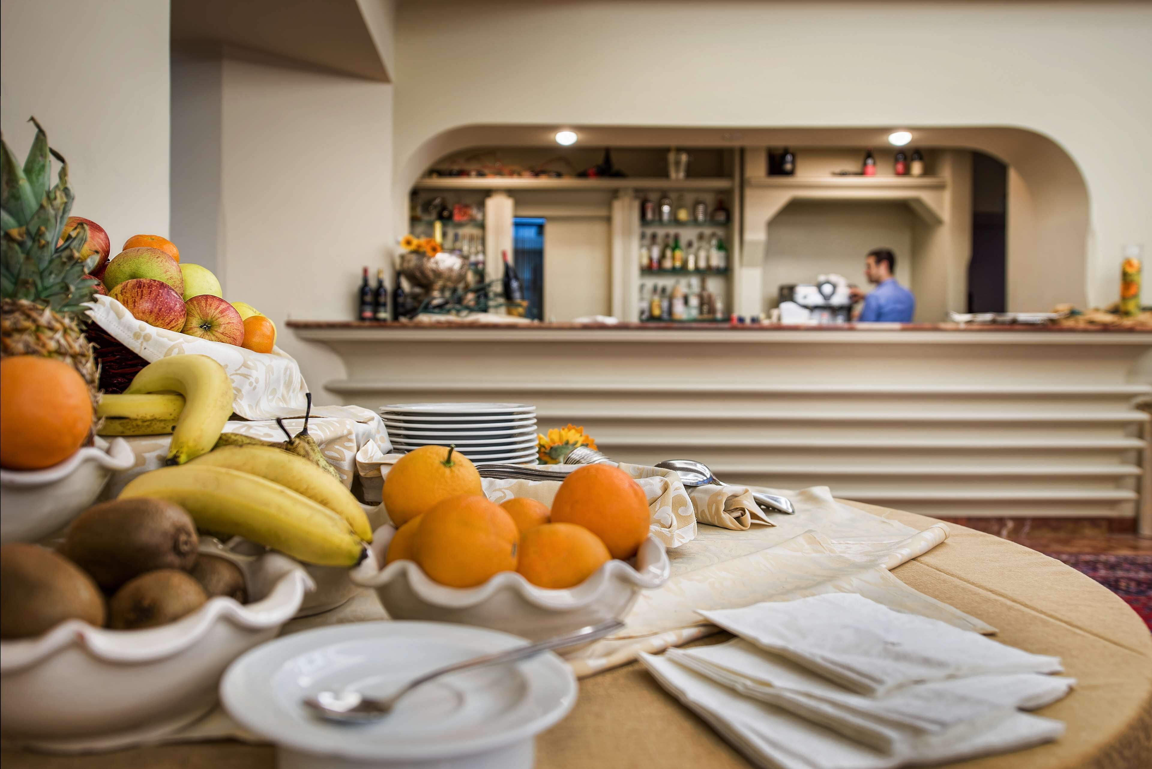 daily buffet breakfast (eur 8 per person)