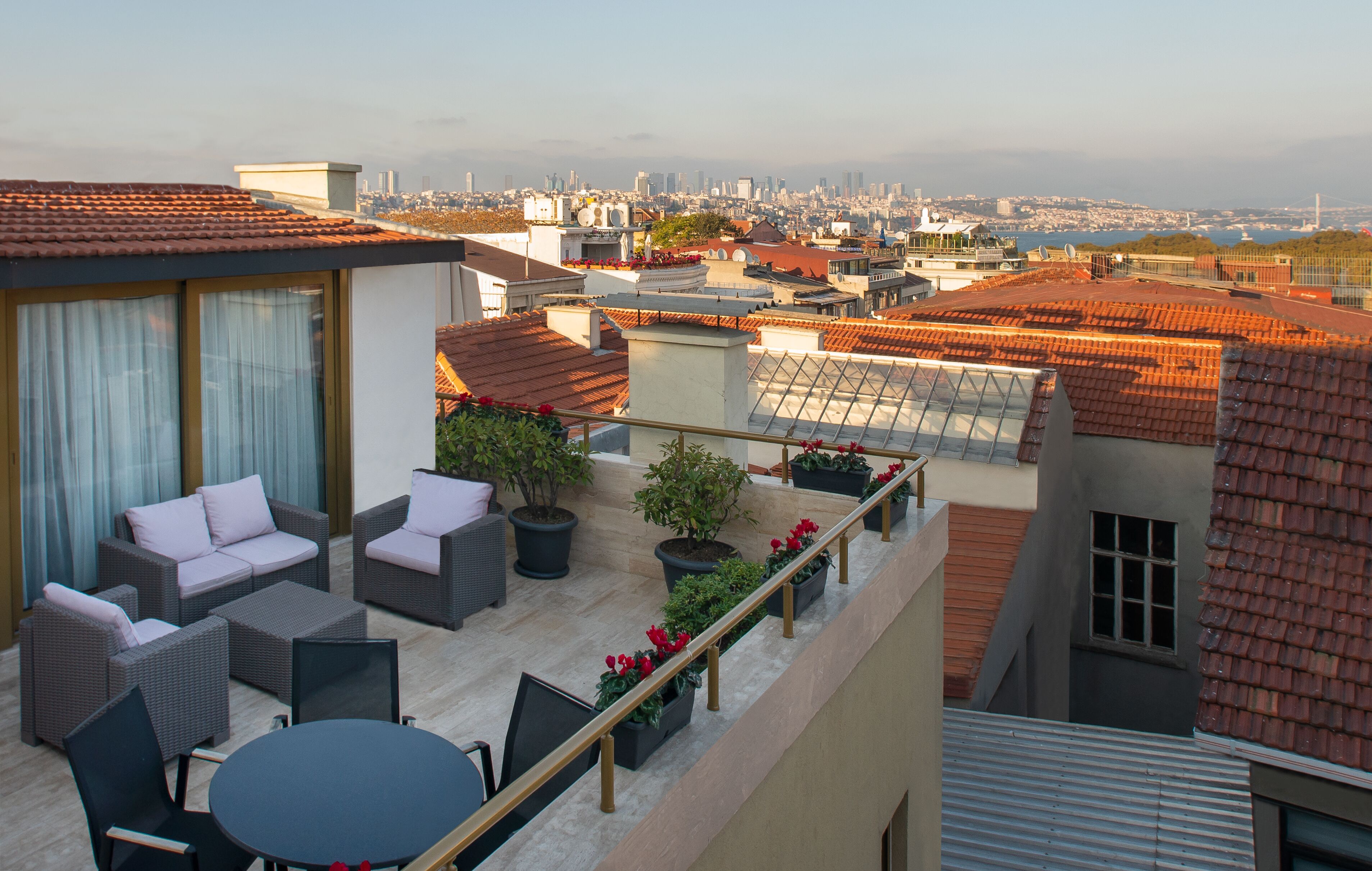 penthouse, sea view | terrace/patio