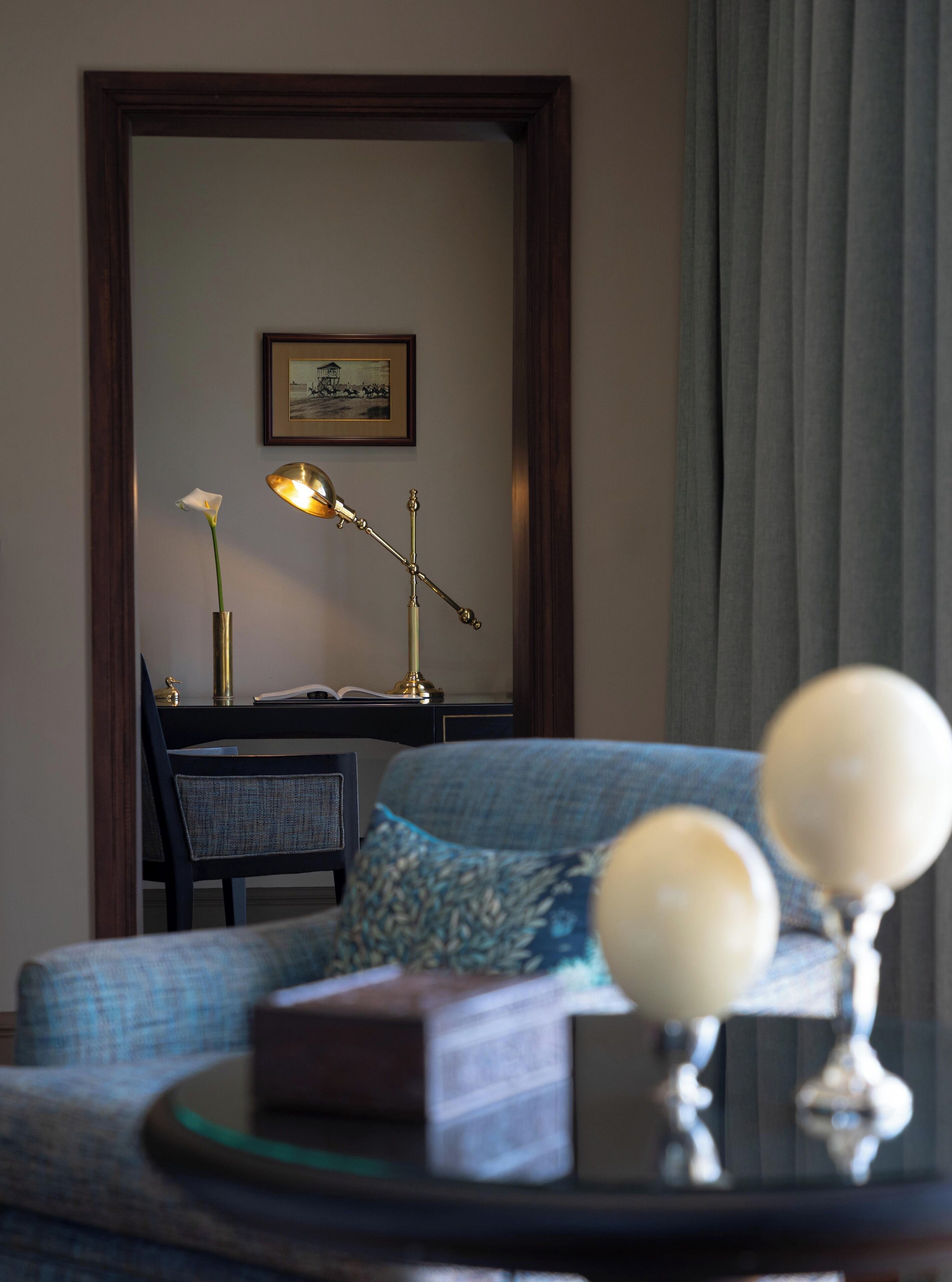 junior suite, 1 king bed (manor) | hypo-allergenic bedding, pillow-top beds, minibar, in-room safe