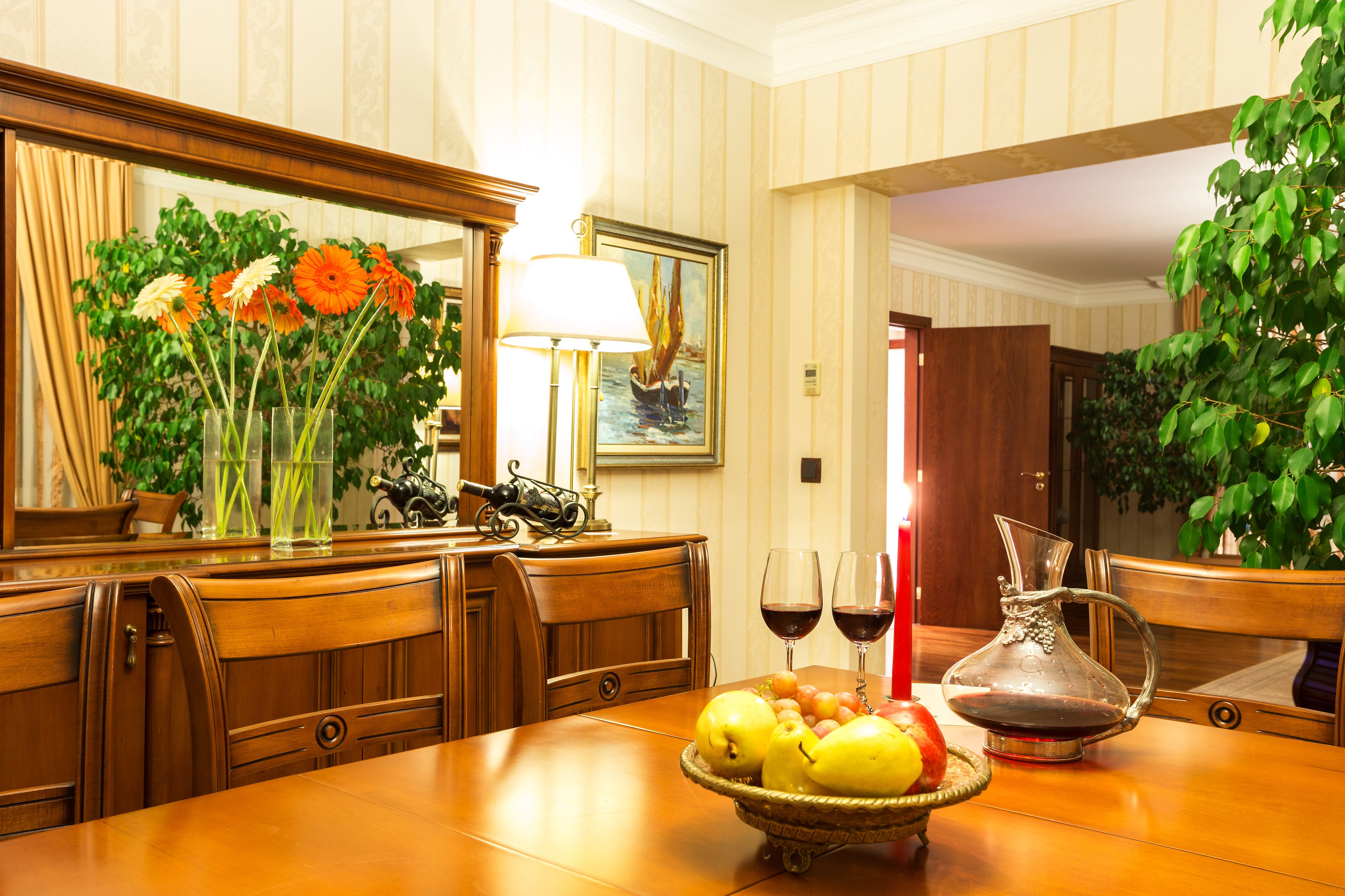 In-room dining