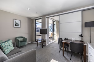 Apartment, 1 Bedroom | Living area | 32-inch Smart TV with digital channels, TV