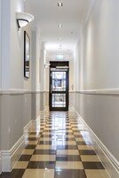 Interior entrance