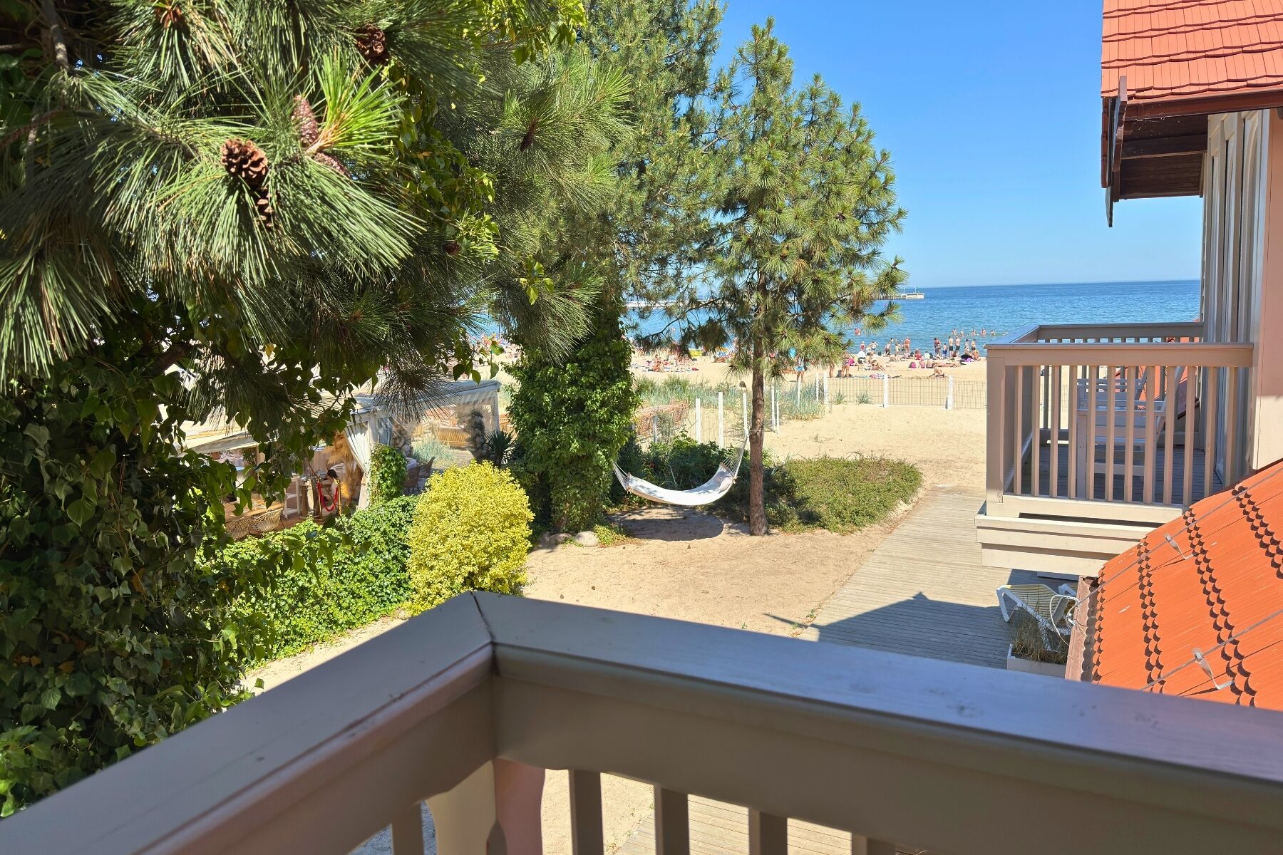 Deluxe Suite, Balcony, Partial Sea View | View from room