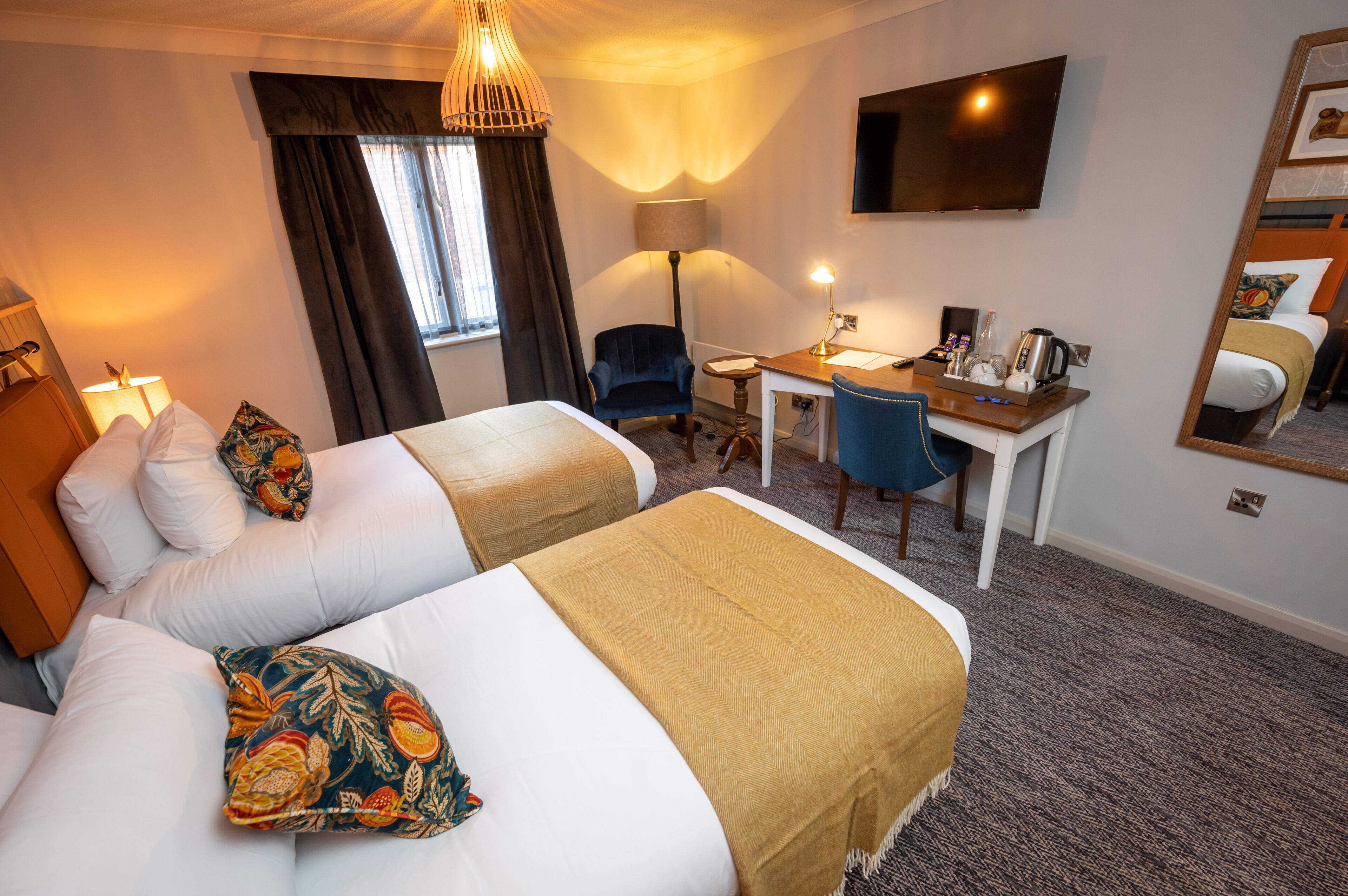 standard twin room, 2 single beds | 1 bedroom, iron/ironing board, free wifi