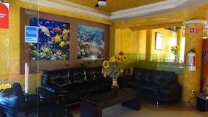 Lobby sitting area