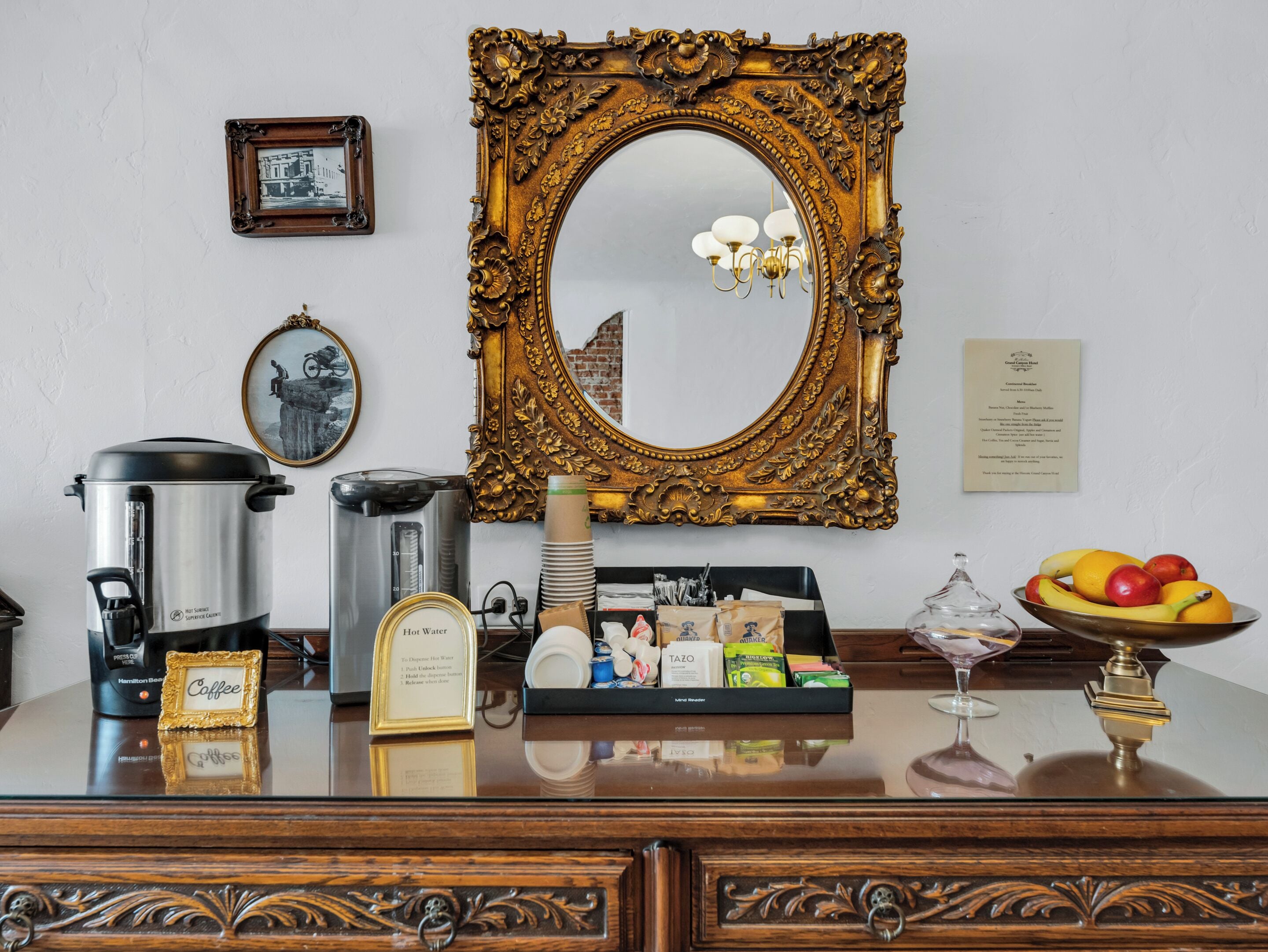 free daily continental breakfast