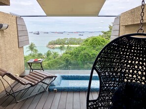 Suite, 1 Queen Bed, Garden Area (Roof Garden) | View from room - Siloso Beach Resort, Sentosa (Singapore)
