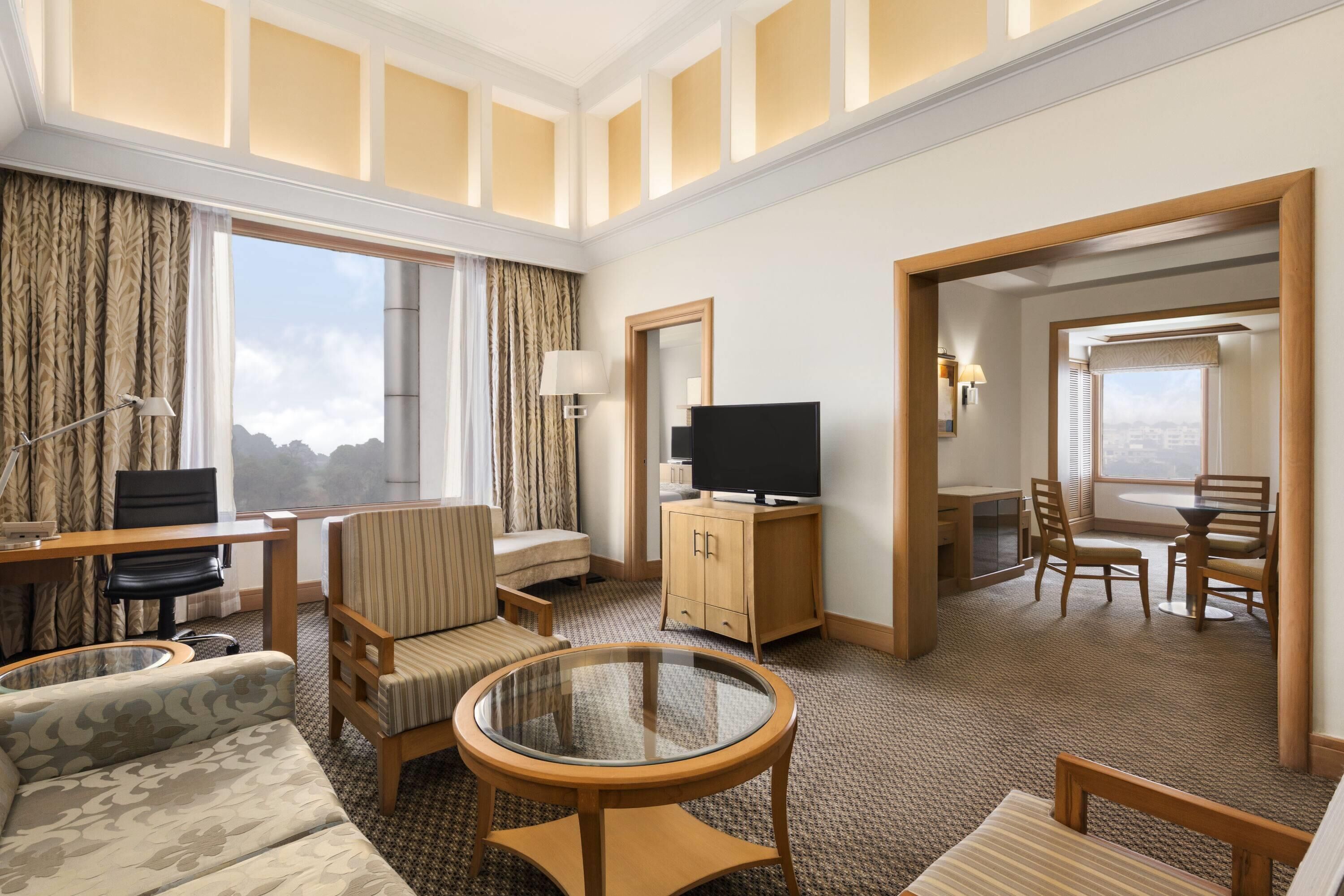 Minibar, in-room safe, desk, blackout curtains