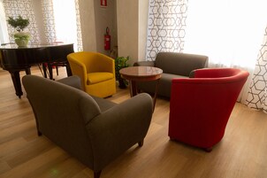 Sala de estar en el lobby