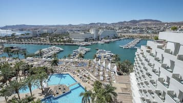 Family Room, Multiple Beds, Pool View (Kings Floor) | View from room