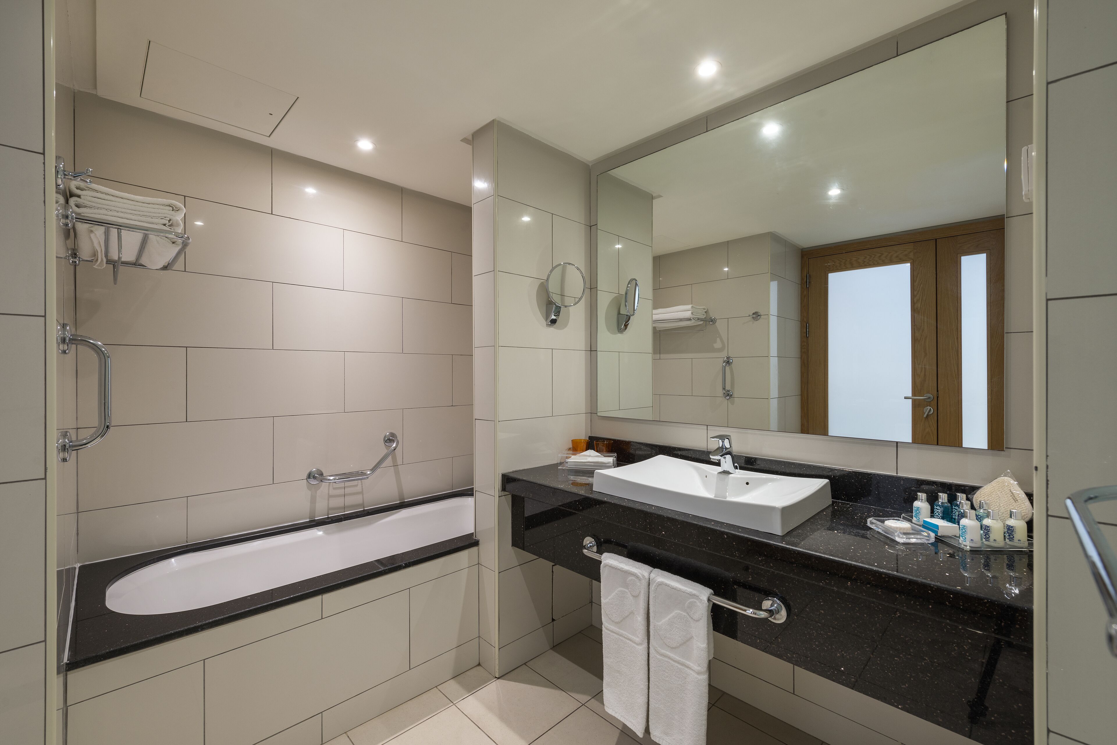 room, pool access (coral in garden wing) | bathroom | free toiletries, hair dryer, towels