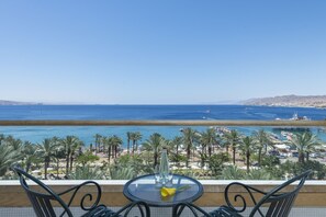 Family Room, Balcony | View from room - Royal Beach Eilat by Isrotel exclusive (Eilat)