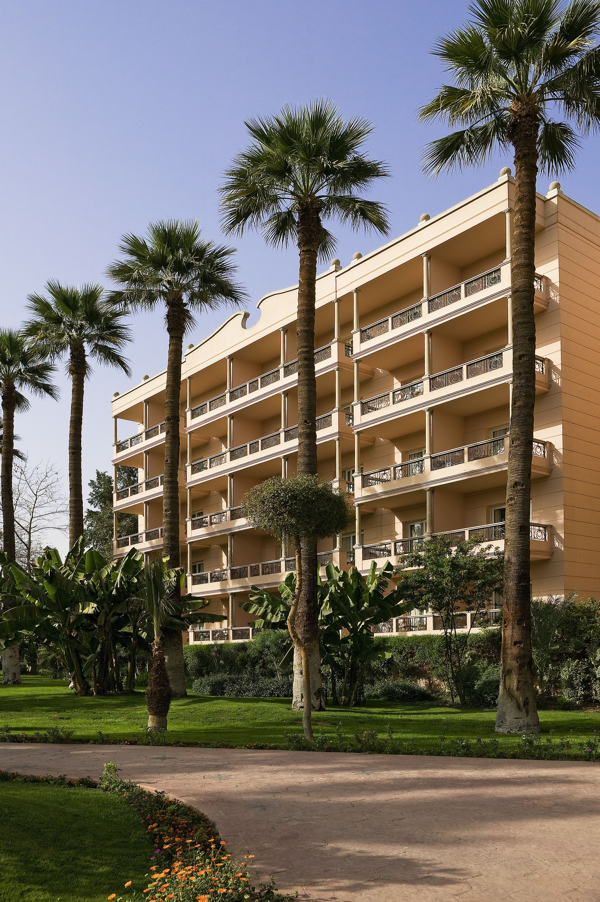 classic room, 2 single beds, garden view | exterior