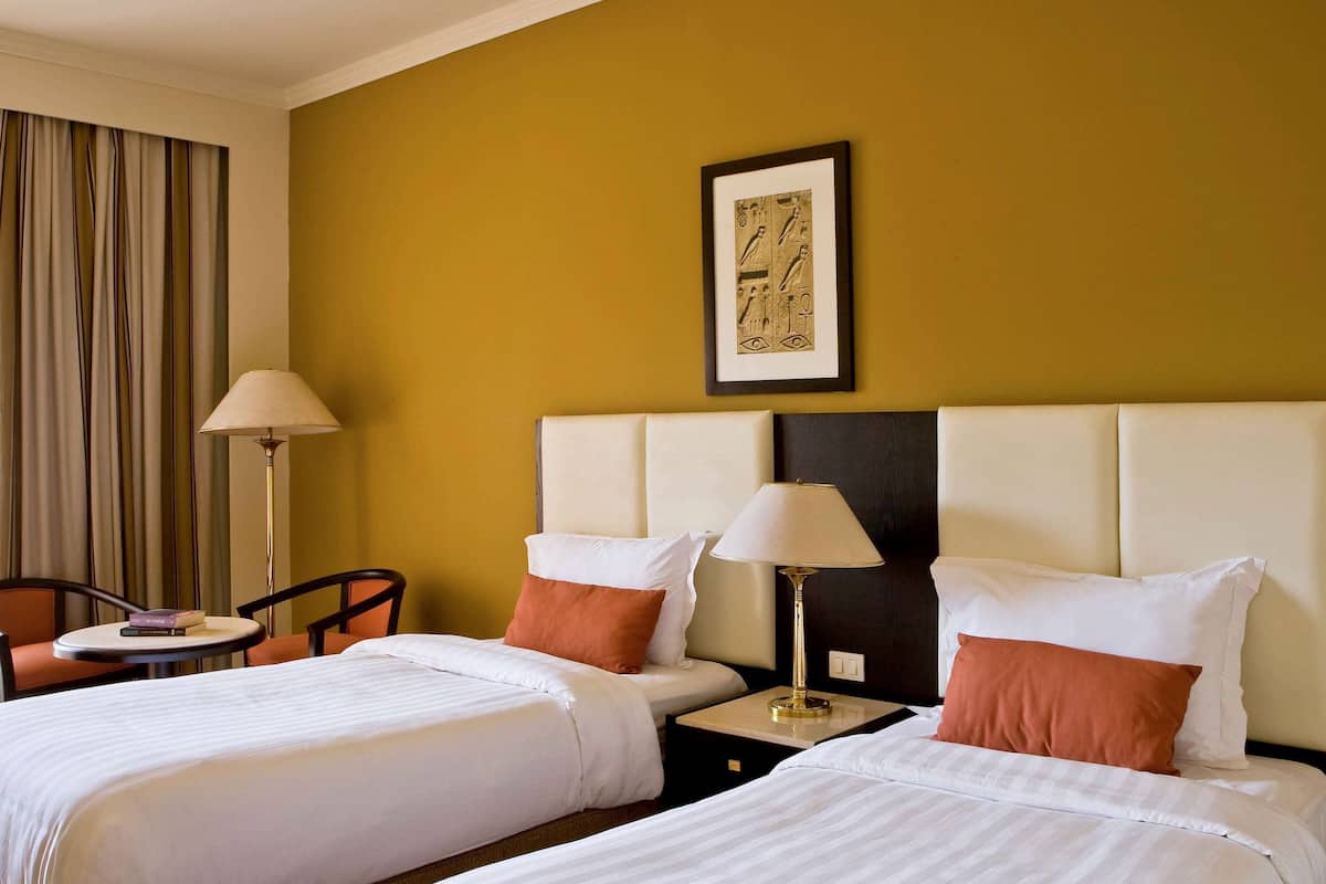 classic room, 2 single beds, garden view | egyptian cotton sheets, premium bedding, minibar, in-room safe