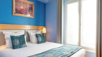 Superior Double Room | Minibar, in-room safe, individually decorated, individually furnished