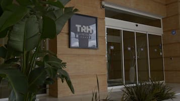 Entrada de la propiedad