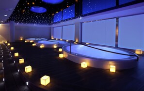 Salas de tratamientos para parejas, baño turco/hammam