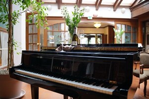 Sala de estar en el lobby