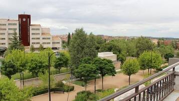 Uitzicht vanuit accommodatie