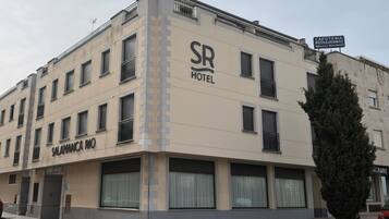 Voorkant van accommodatie