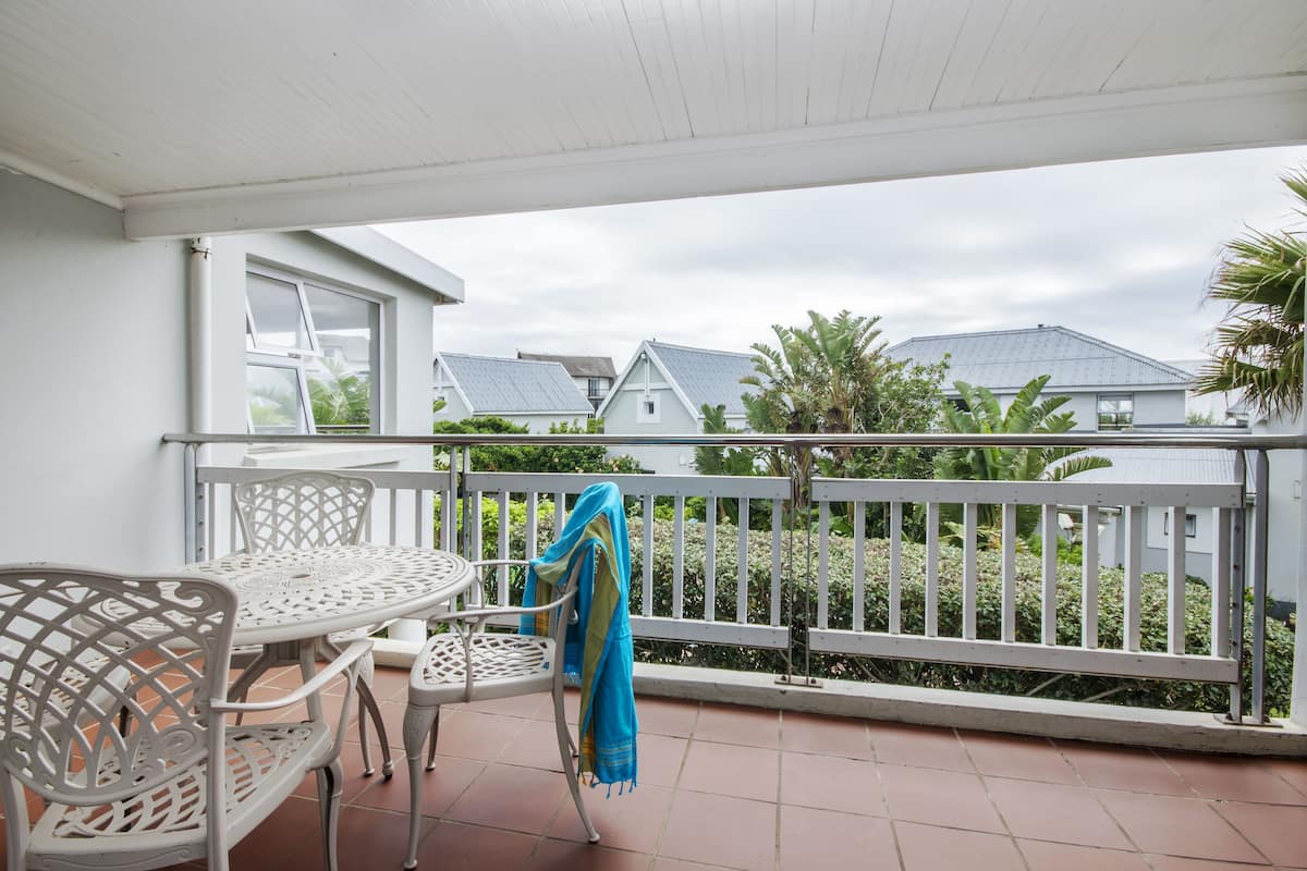 Uitzicht vanaf balkon