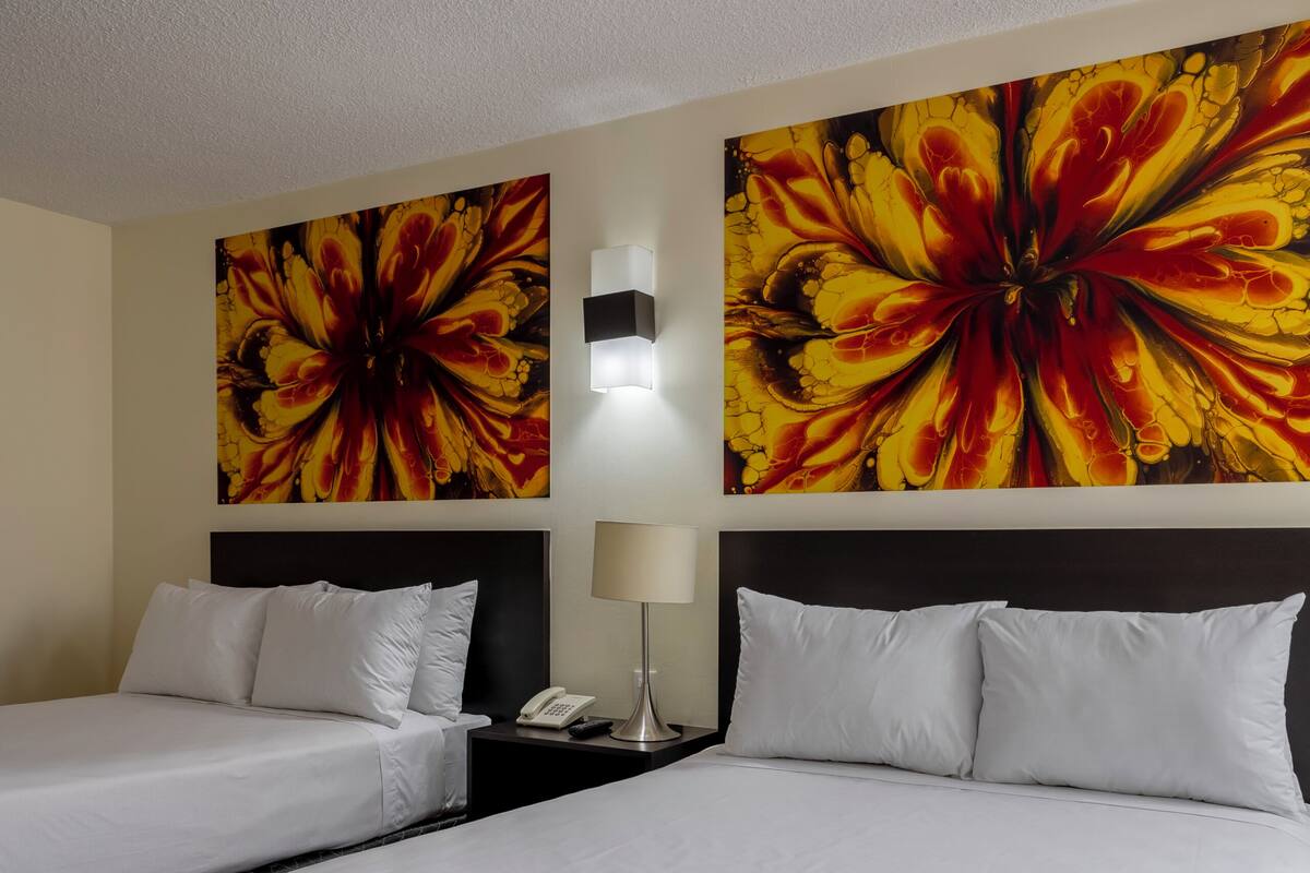 In-room safe, blackout curtains, iron/ironing board, free WiFi