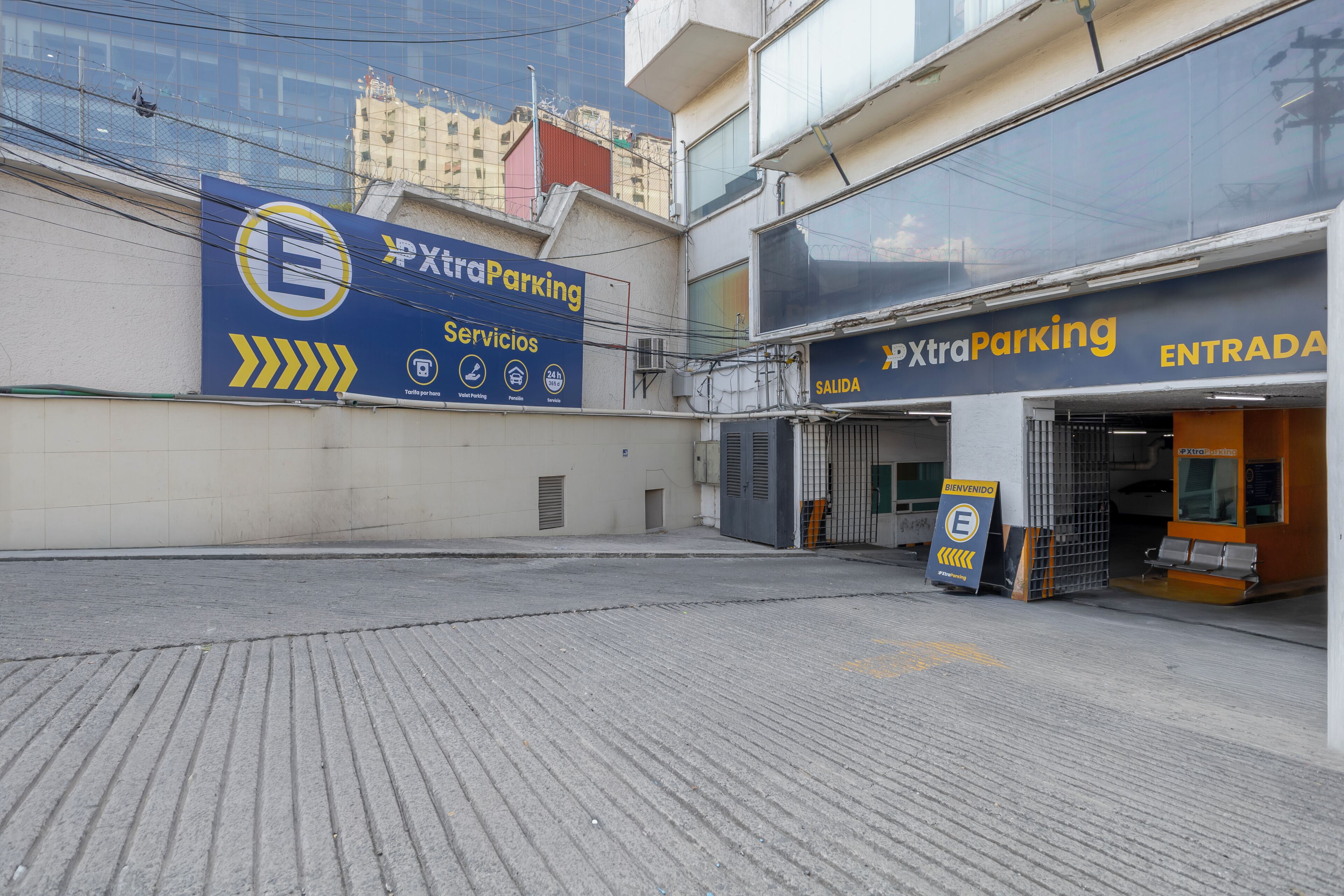 Valet parking gratis 