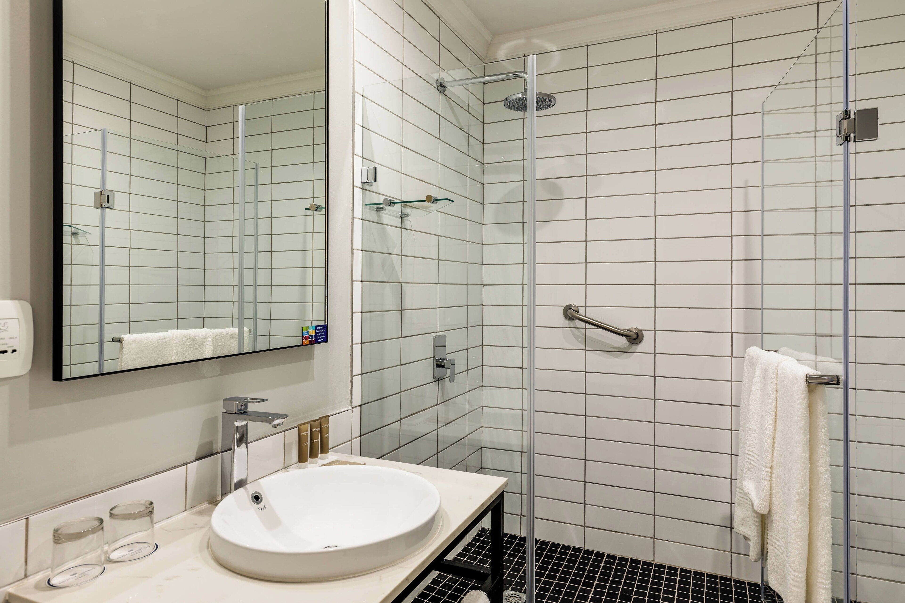 room, 1 king bed | bathroom | free toiletries, hair dryer, towels, soap