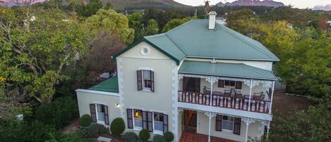 Façade de l’hébergement