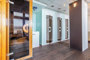 Sauna, bain Ă remous, hammam