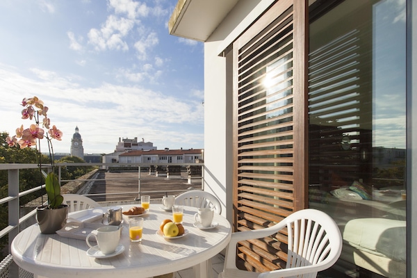 Standard-Dreibettzimmer, 3 Einzelbetten | Balkon
