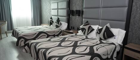 1 غرفة نوم وخزنة داخل الغرفة وستائر تعتيم وواي فاي مجانًا