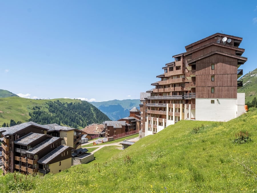 Fassade der Unterkunft