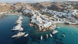 Utsikt over resort