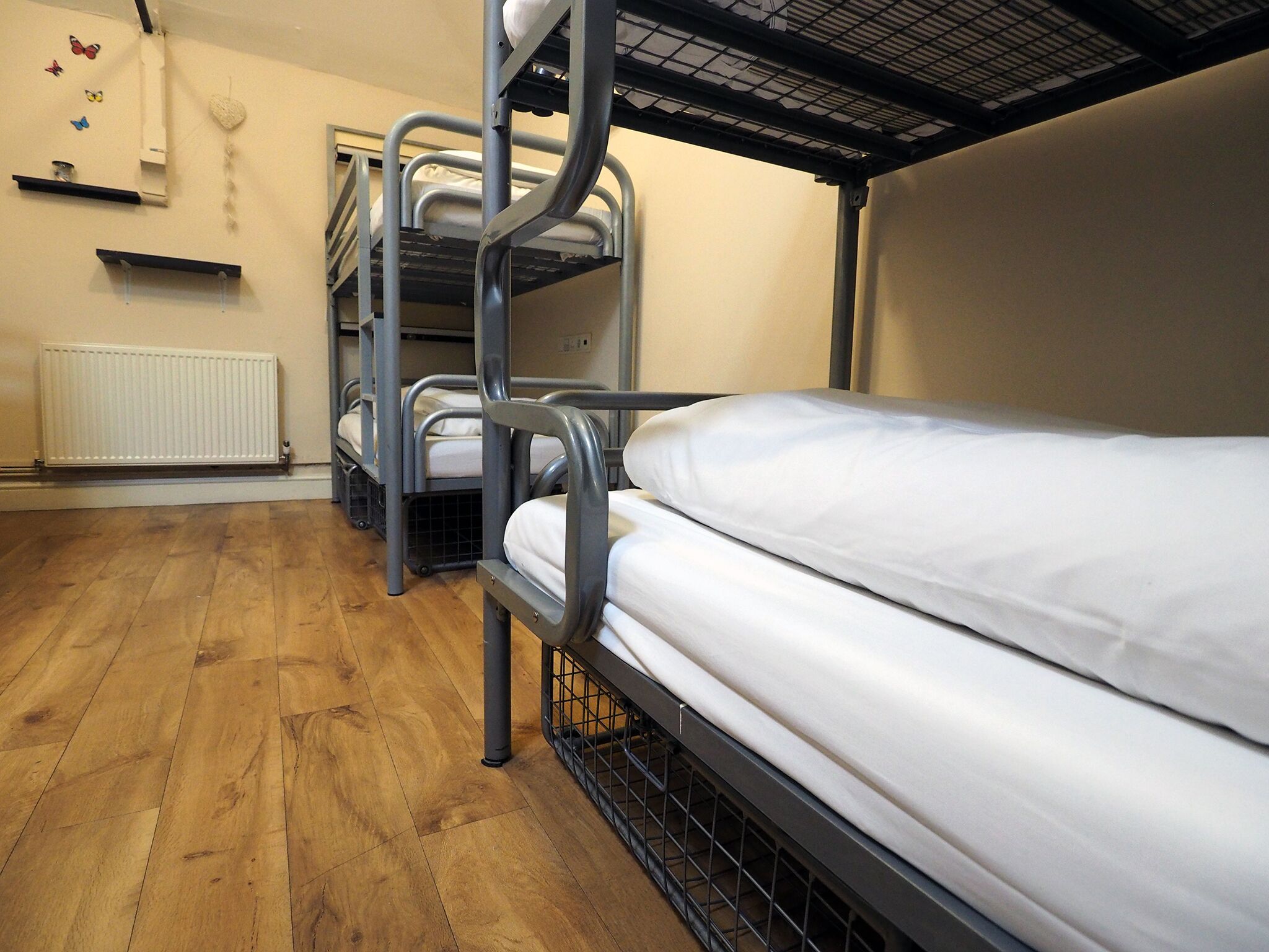 Iron/ironing board (on request), WiFi (free), bed sheets