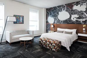 Premium bedding, down comforters, pillowtop beds, minibar - The Chambers Hotel (Minneapolis)