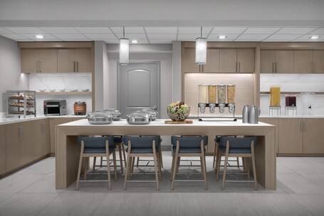 Breakfast area
