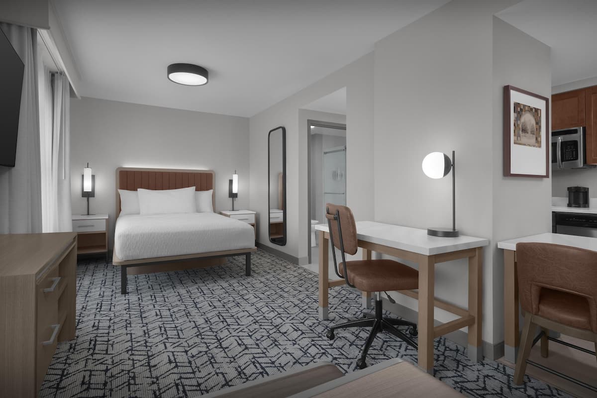 1 habitación, ropa de cama hipoalergénica y camas con pillow-top