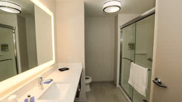 Hair dryer, towels