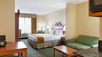 Room, 1 King Bed with Sofa bed (& Sofa Bed) | Desk, iron/ironing board, cots/infant beds, free WiFi