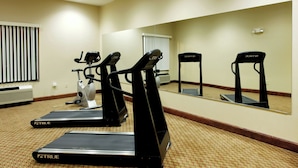 A fitness room with treadmills and exercise equipment. - Holiday Inn Express Hotel & Suites Sylacauga by IHG (Sylacauga)
