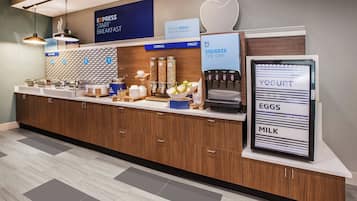 Free buffet breakfast