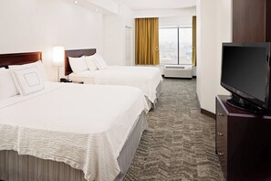 Premium bedding, down duvets, pillow-top beds, desk - SpringHill Suites by Marriott Ardmore (Ardmore)