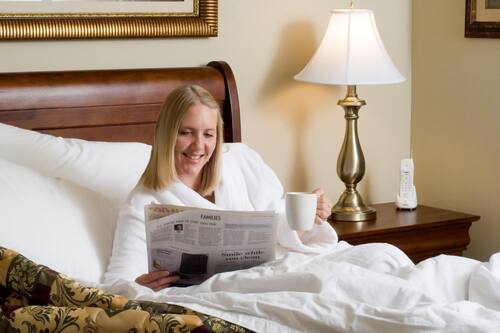 2 bedrooms, premium bedding, pillow-top beds, desk