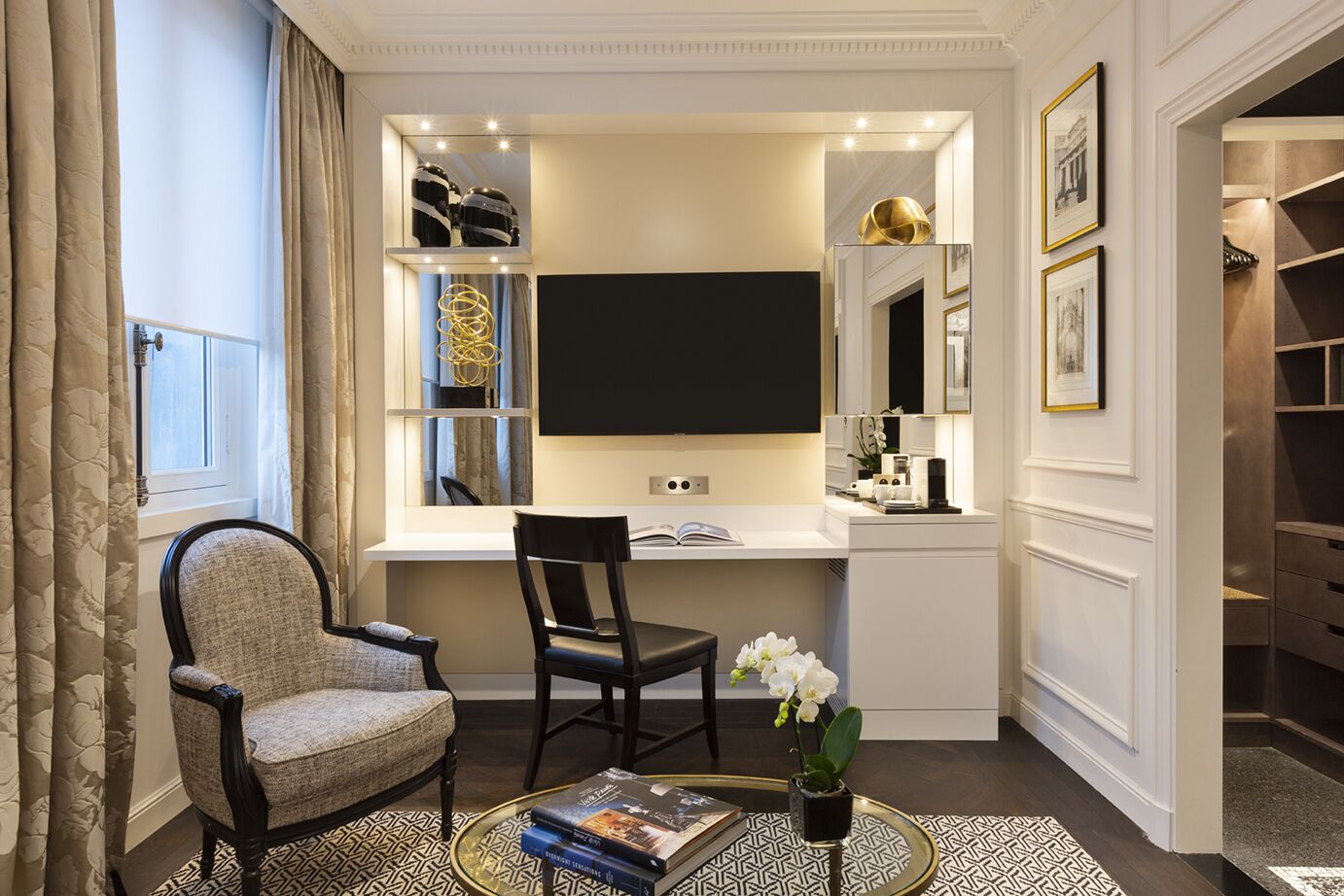 premium bedding, minibar, in-room safe, individually decorated