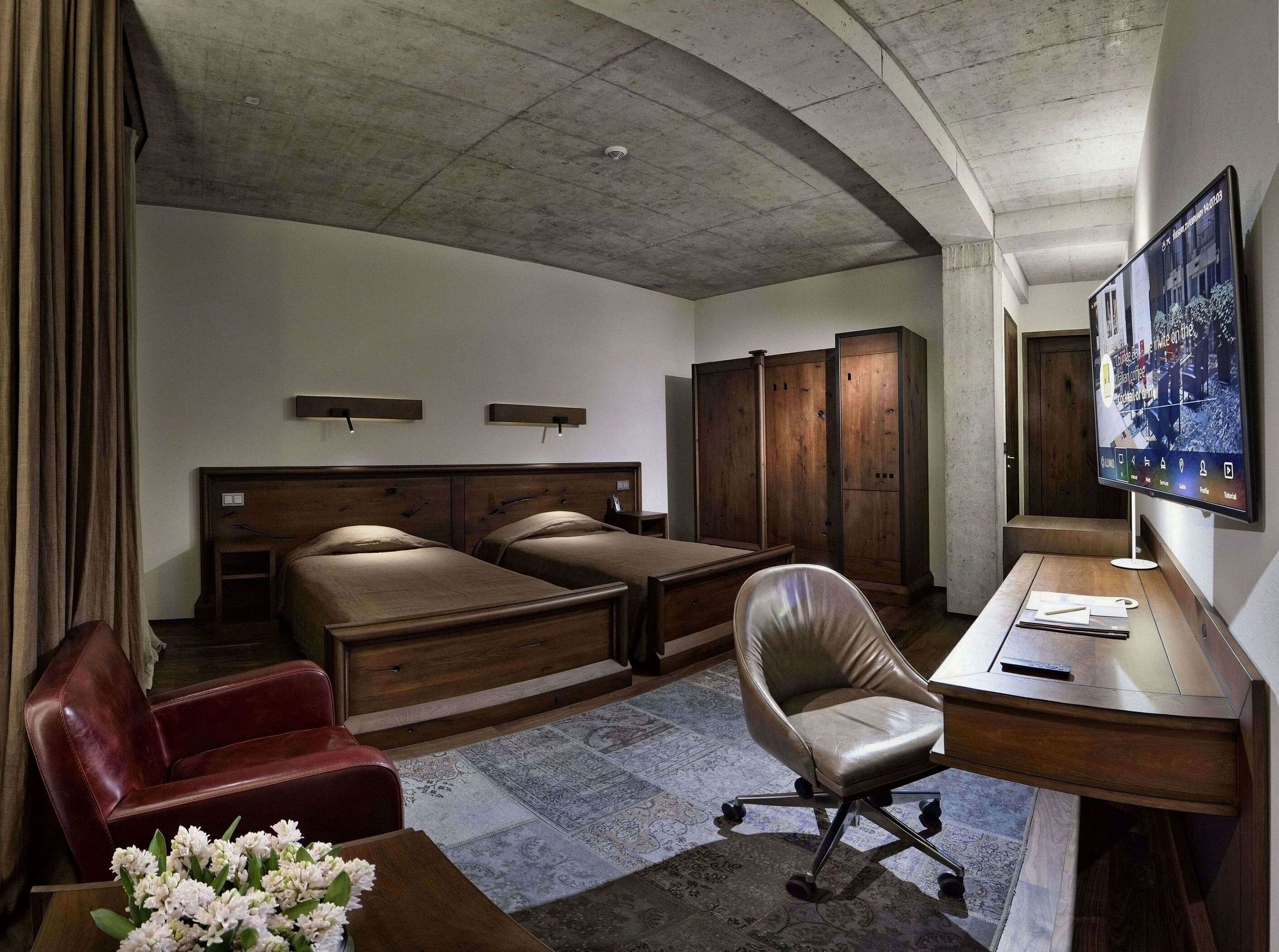 Ropa de cama hipoalergénica y minibar 